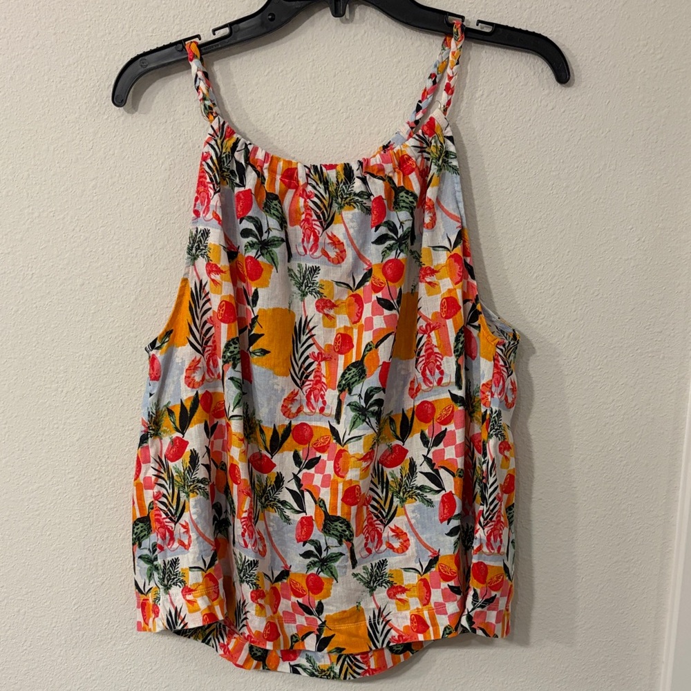 C&C California Multicolor Floral Tank